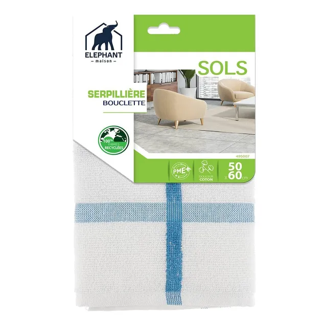 l-phant-maison-serpilli-re-bouclette-serpilli-re-ponge-100-coton-douce-et-absorb image 1