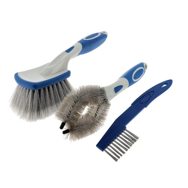 l-phant-maison-kit-de-3-brosses-de-nettoyage-v-lo-brosse-large-double-t-te-orien image 1