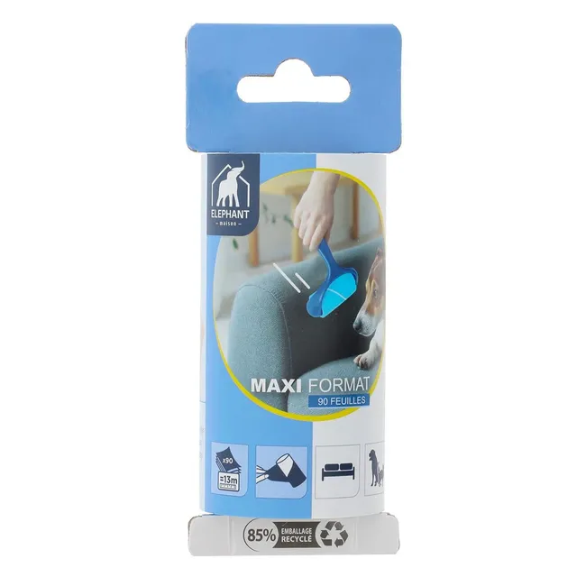 l-phant-maison-recharge-brosse-adhesive-pro-90-feuilles-spiral-es-12-m-textile-e image 1