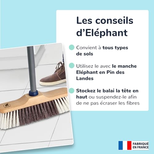 l-phant-maison-balai-droit-origine-fibres-en-crin-naturel-monture-h-tre-cire-d-a image 8