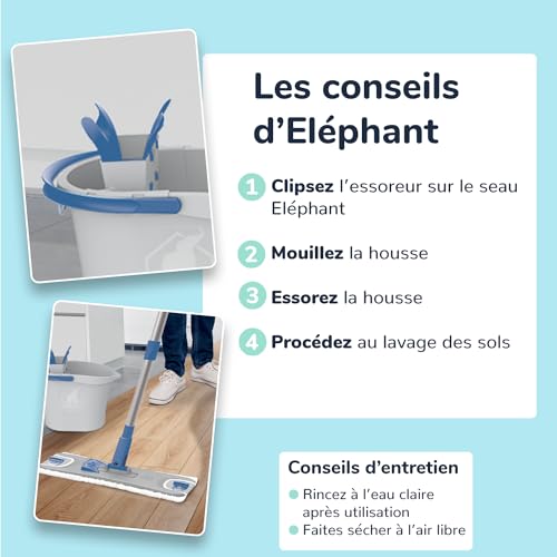 elephant-maison-neo-system-essoreur-lot-de-2-syst-me-brevet-compatible-balai-neo image 8