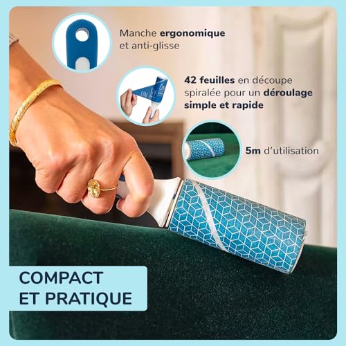 l-phant-maison-brosse-adh-sive-rouleau-42-feuilles-5-m-tres-d-coupe-spiral-e-man image 8