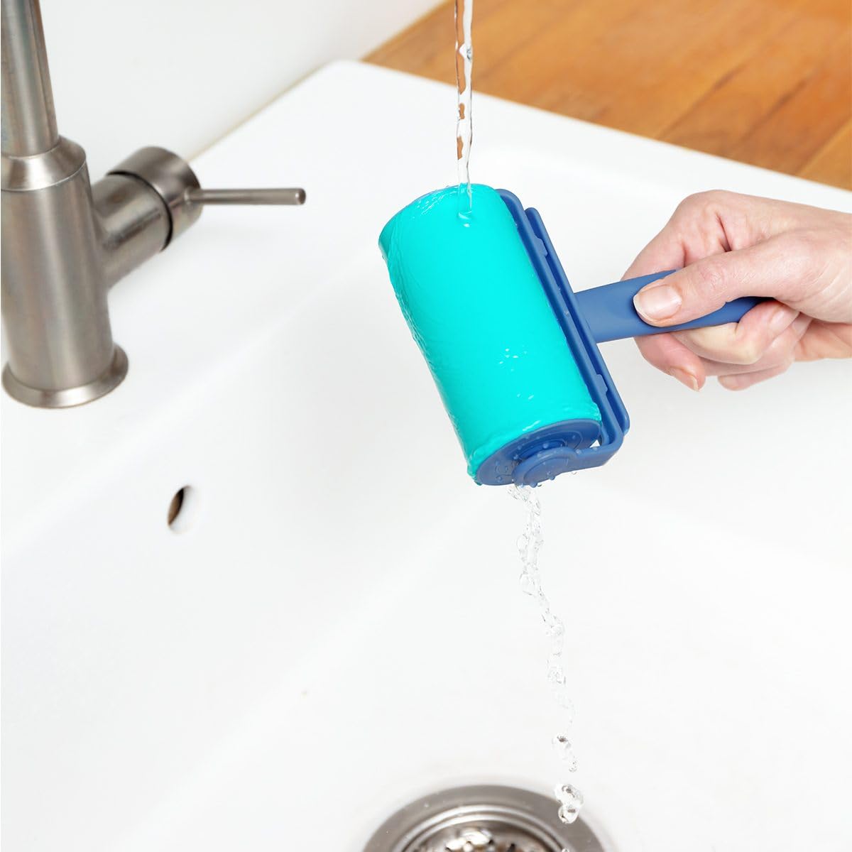 l-phant-maison-brosse-adh-sive-lavable-rouleau-r-utilisable-1000-fois-pour-poils image 3