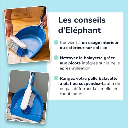 l-phant-maison-pelle-balayette-grande-capacit-lamelle-caoutchouc-lastom-re-poign image 8