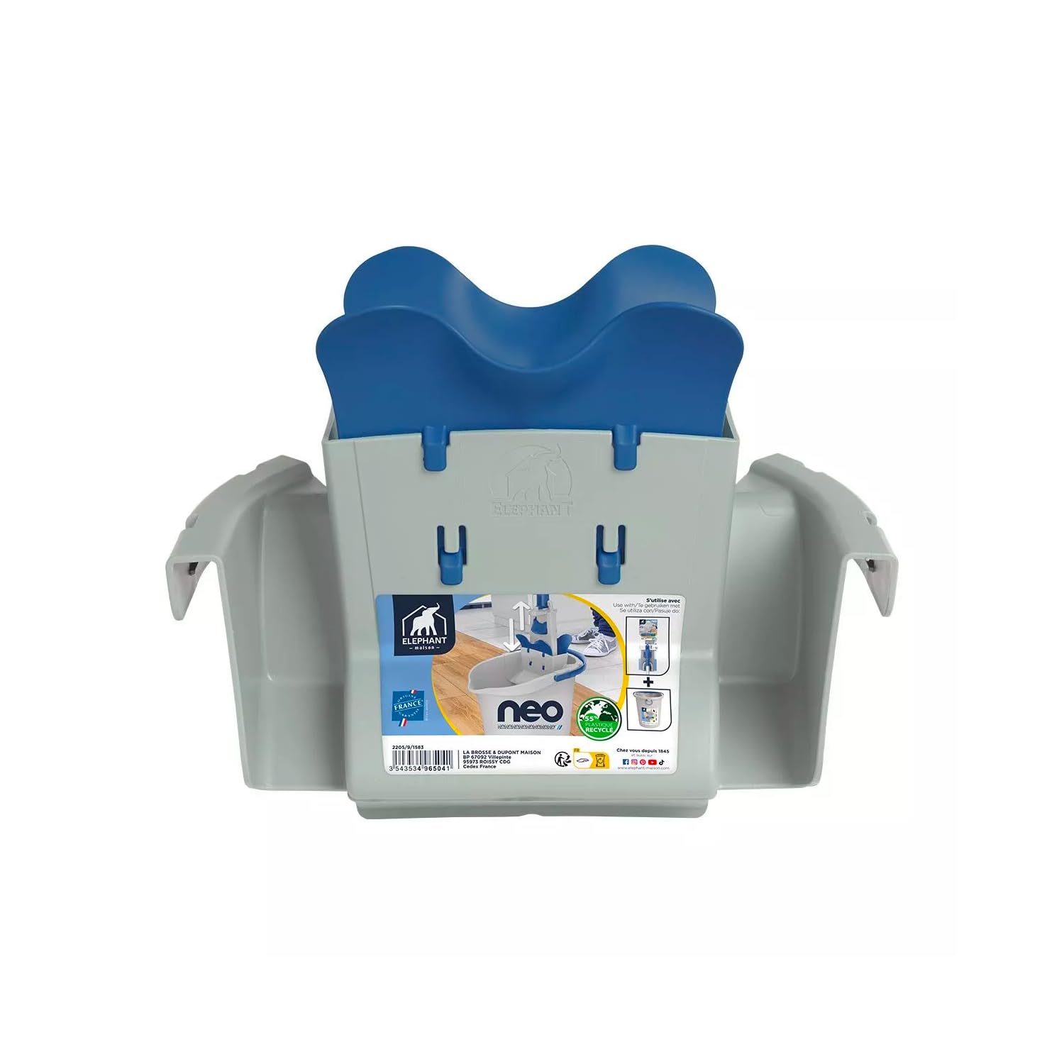 elephant-maison-neo-system-essoreur-lot-de-2-syst-me-brevet-compatible-balai-neo image 1