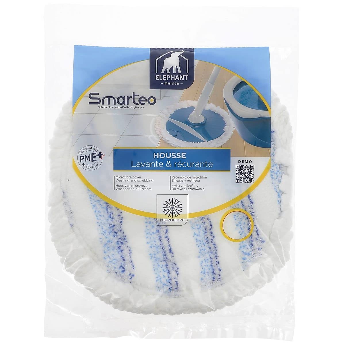 l-phant-maison-kit-de-lavage-smarteo-balai-platine-pliable-25-cm-housse-microfib image 7