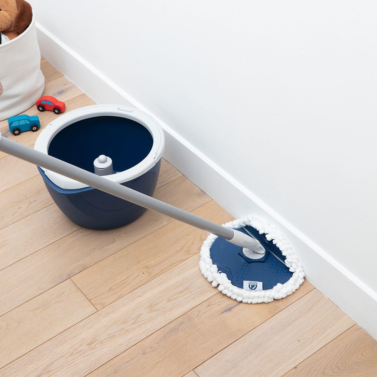 l-phant-maison-kit-de-lavage-smarteo-balai-platine-pliable-25-cm-housse-microfib image 3