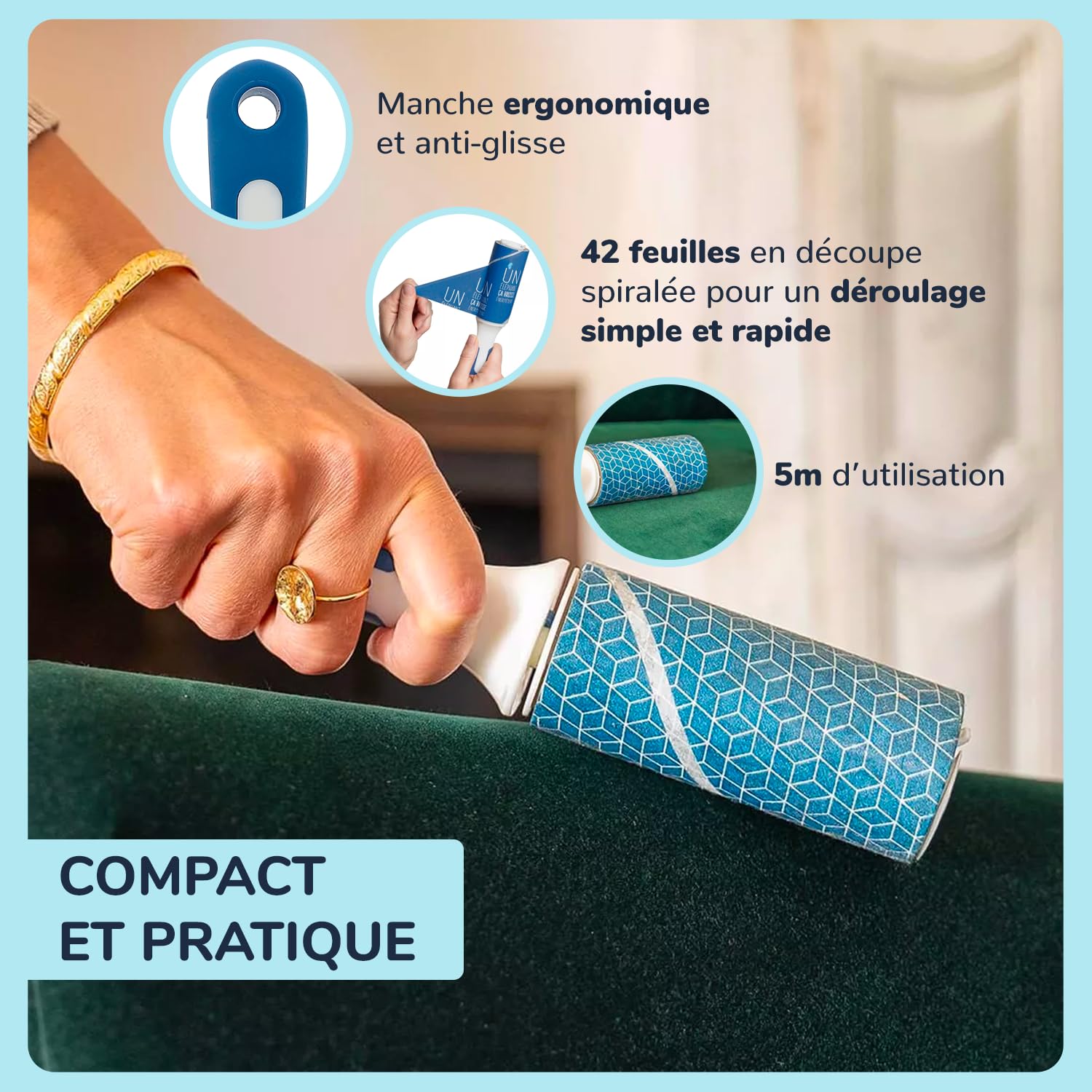 l-phant-maison-brosse-adh-sive-rouleau-42-feuilles-5-m-tres-d-coupe-spiral-e-man image 2