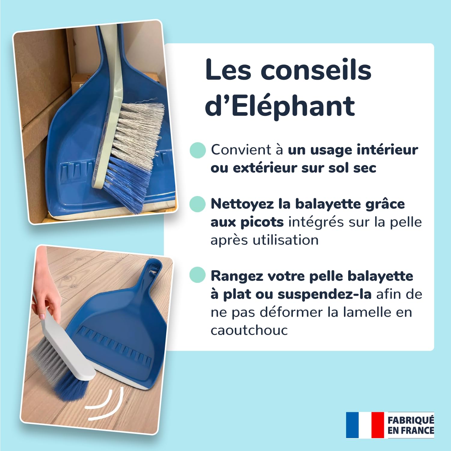 elephant-maison-pelle-balayette-twisty-lamelle-lastom-re-dents-nettoyantes-plast image 3