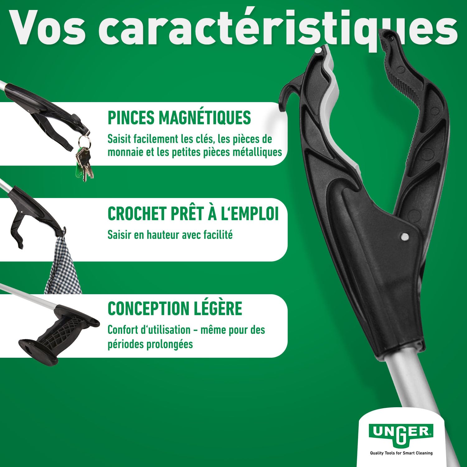 unger-pince-multi-usages-80-cm-pince-de-pr-hension-bouton-extension-de-bras-noir image 3