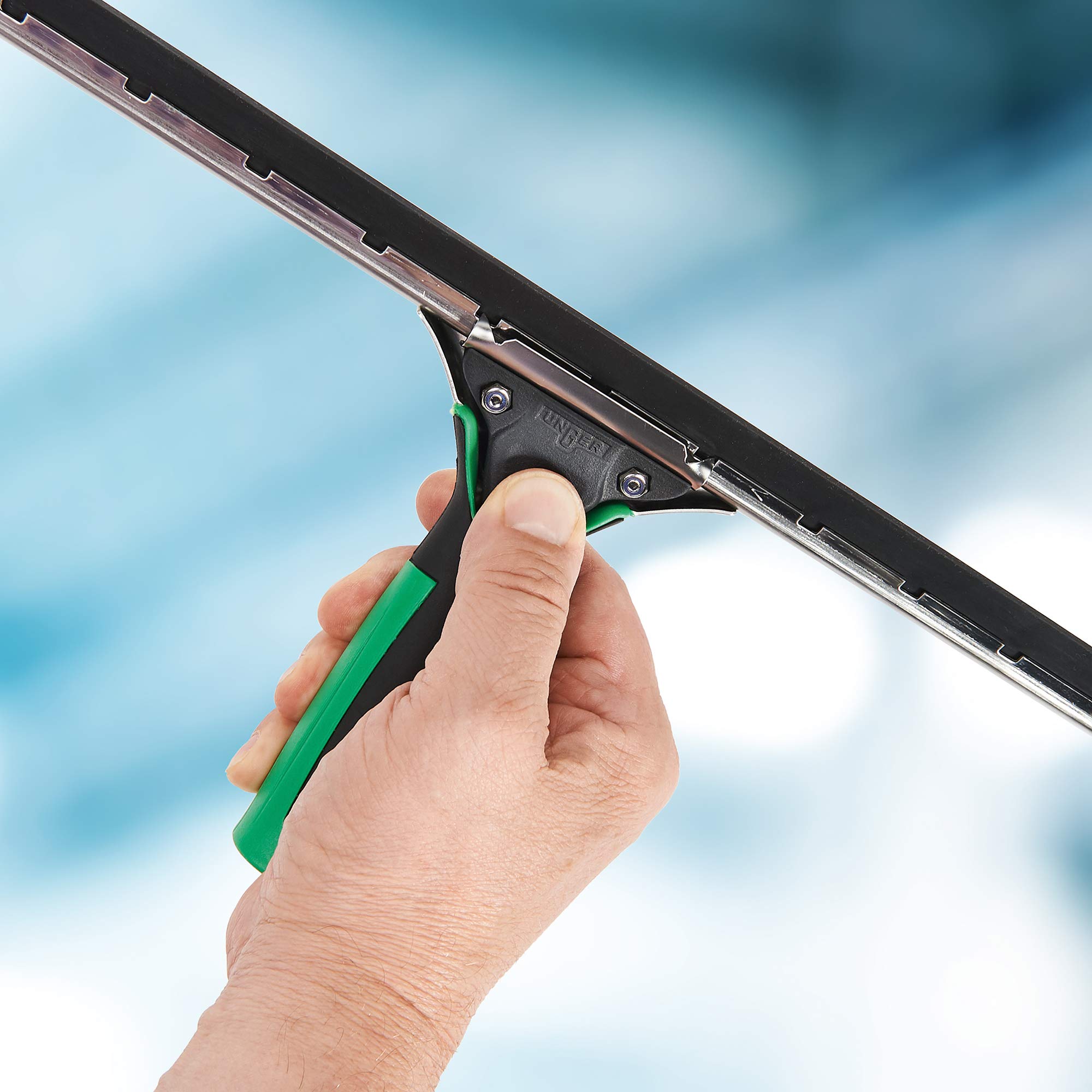 unger-ergotec-raclette-de-vitres-35-cm-canal-acier-inoxydable-poign-e-caoutchouc image 8