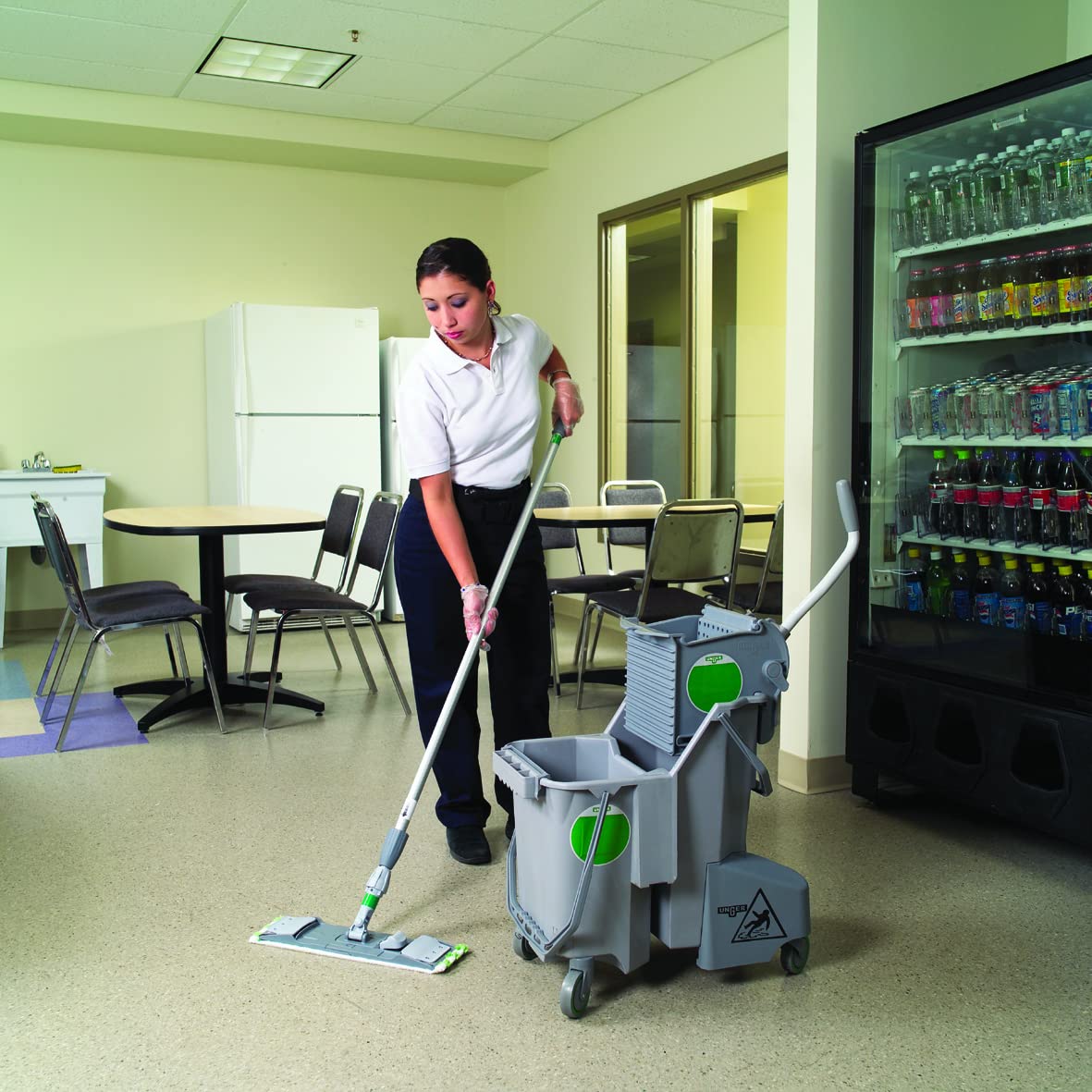unger-smartcolor-micro-mop-7-serpilli-re-plate-microfibre-7-mm-verte-35-cm-pour- image 2