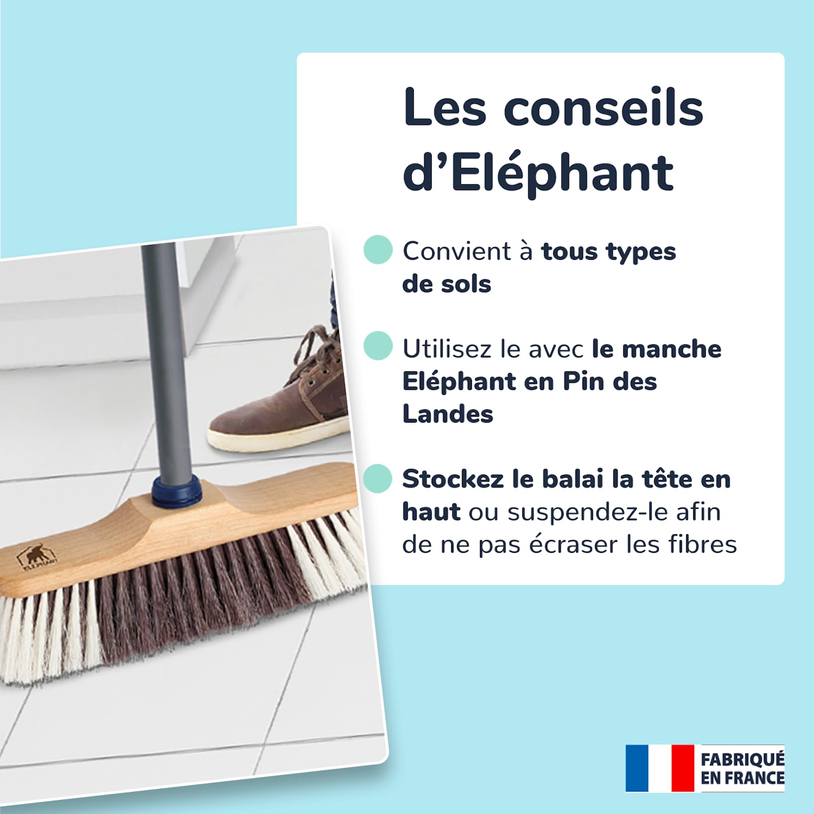 l-phant-maison-balai-droit-origine-fibres-en-crin-naturel-monture-h-tre-cire-d-a image 3