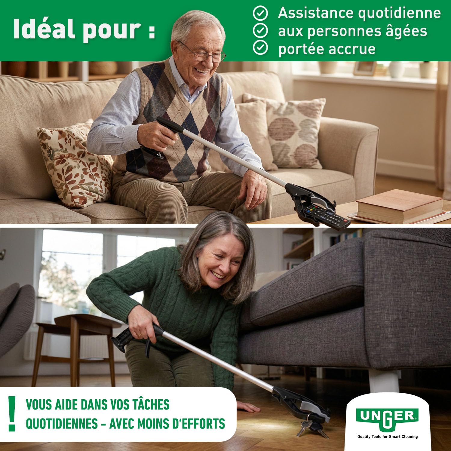 unger-pince-multi-usages-80-cm-pince-de-pr-hension-bouton-extension-de-bras-noir image 4