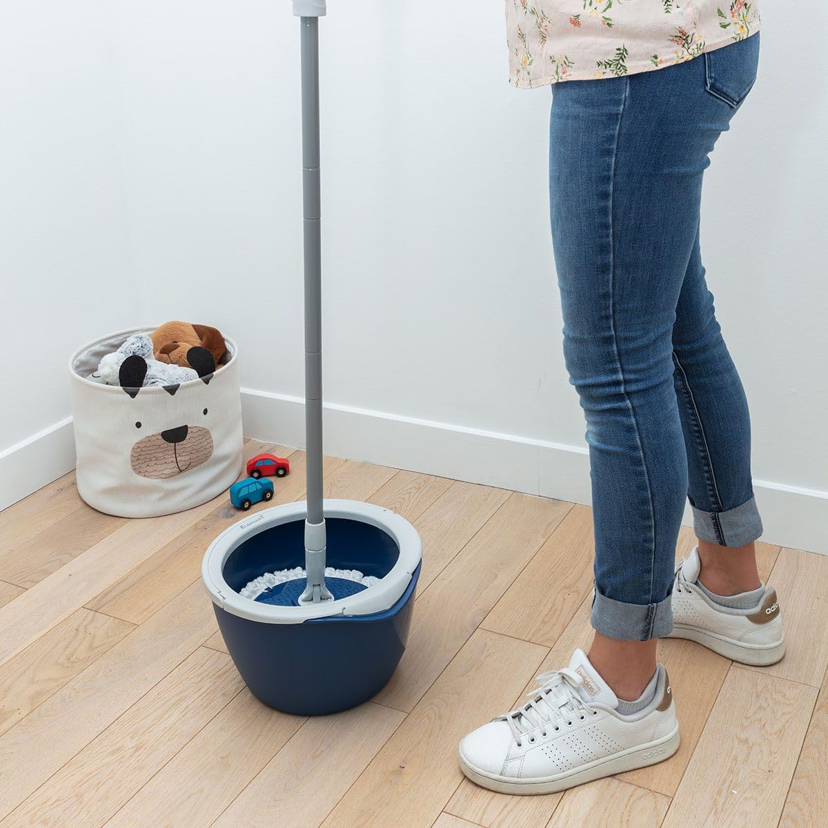 l-phant-maison-kit-de-lavage-smarteo-balai-platine-pliable-25-cm-housse-microfib image 4