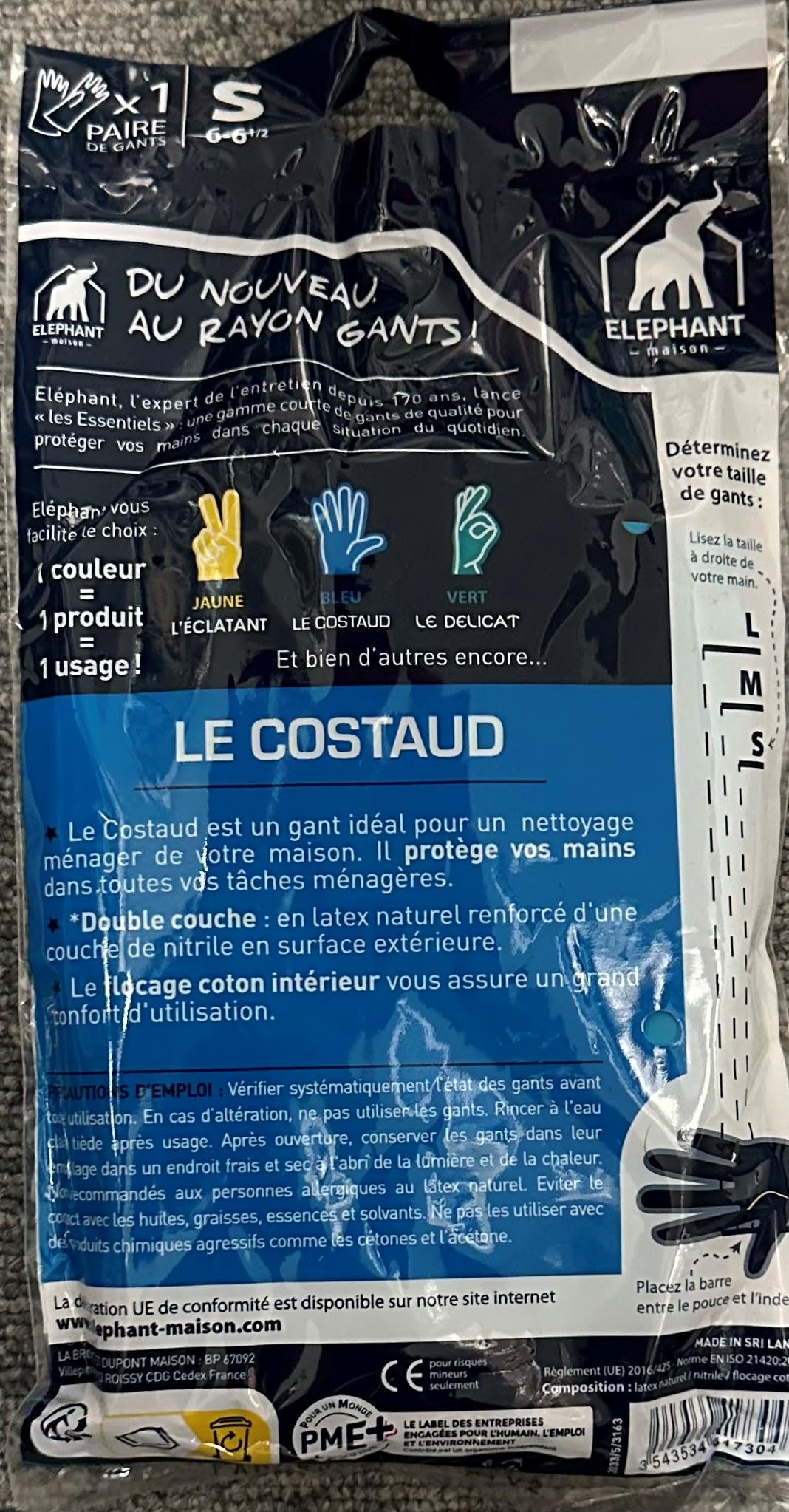 l-phant-maison-gant-le-costaud-gant-de-m-nage-double-couche-latex-renforc-nitril image 2