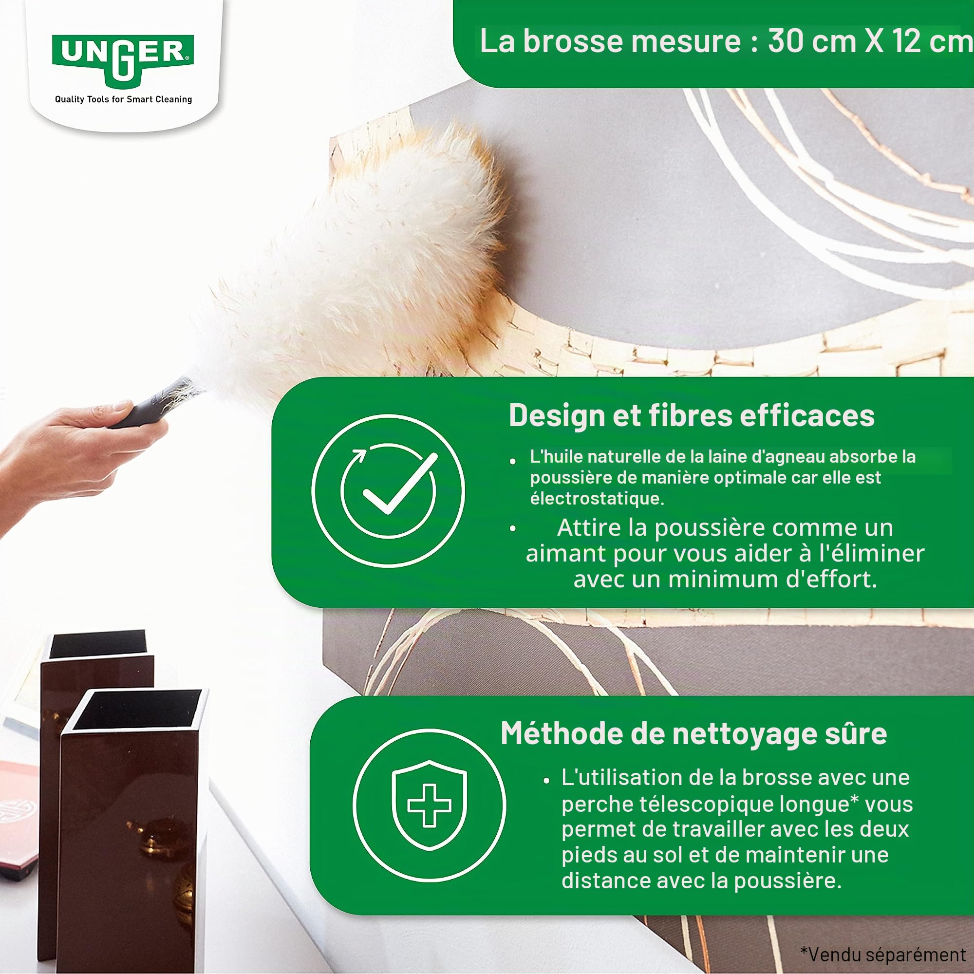 unger-starduster-lwdu0-plumeau-en-laine-d-agneau-avec-poign-e-flexible-compatibl image 4