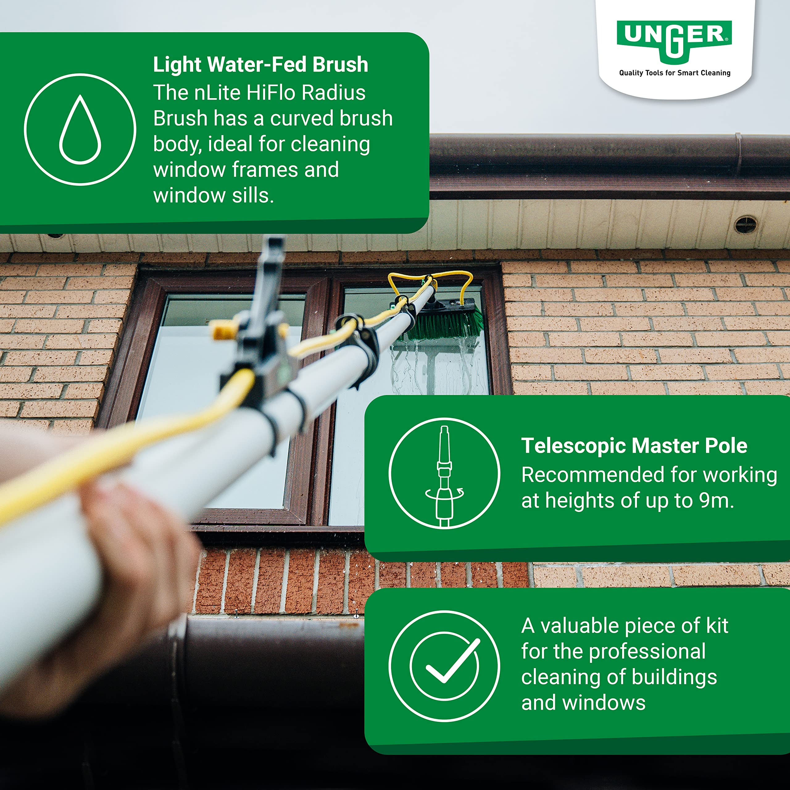unger-hydropower-ultra-diuk1-kit-de-nettoyage-fa-ades-et-fen-tres-l-eau-pure-fil image 2