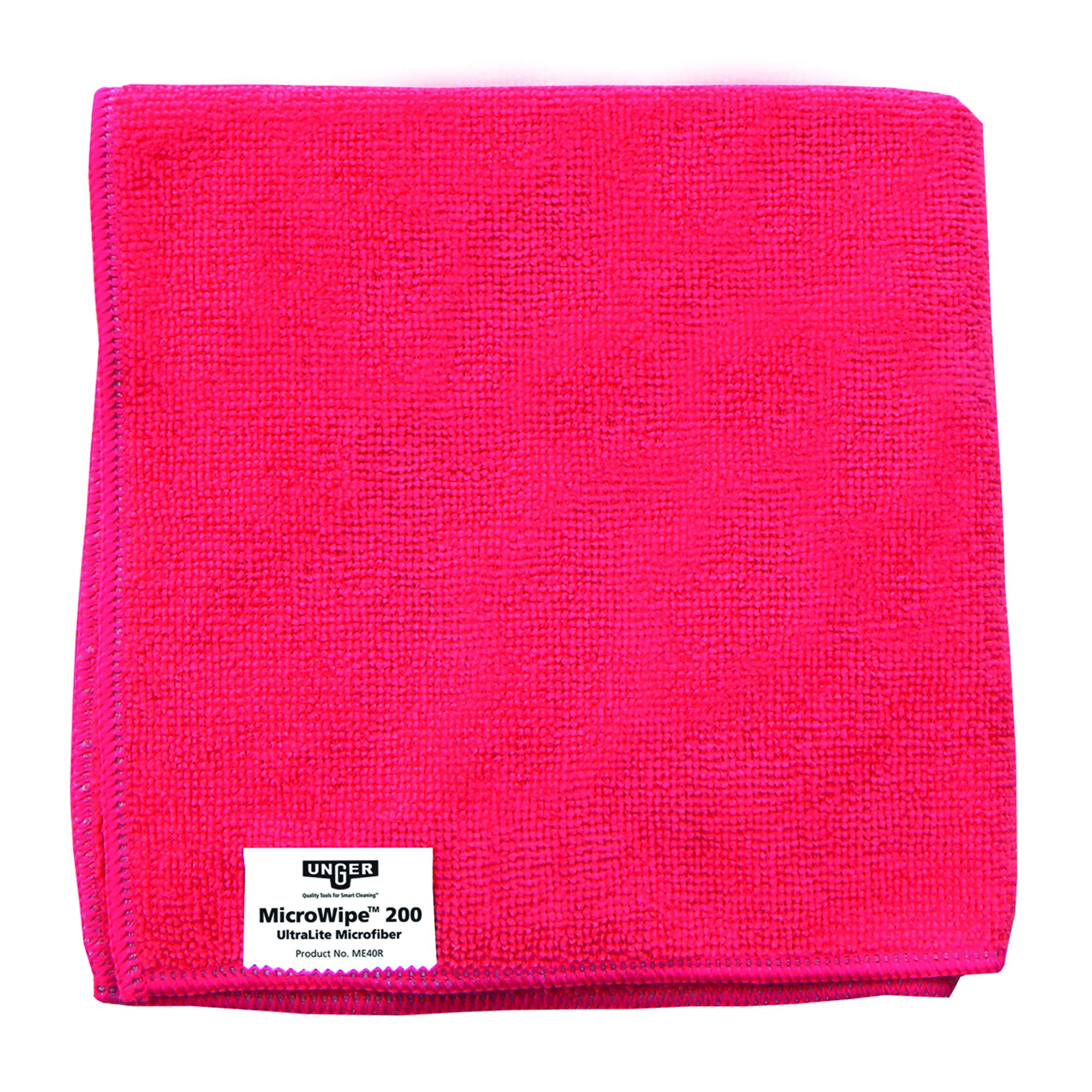 unger-smartcolor-microwipe-200-chiffon-microfibre-rouge-40-x-40-cm-ultra-absorba image 1